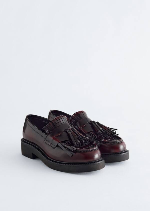 Chunky Leather Loafers