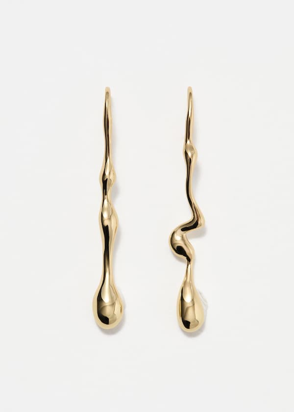 Elongated Drop Earrings