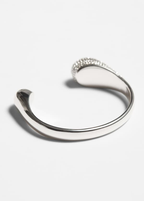 Crystal Encrusted Bangle