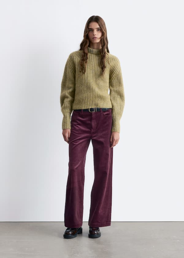 Rib-Knit Jumper