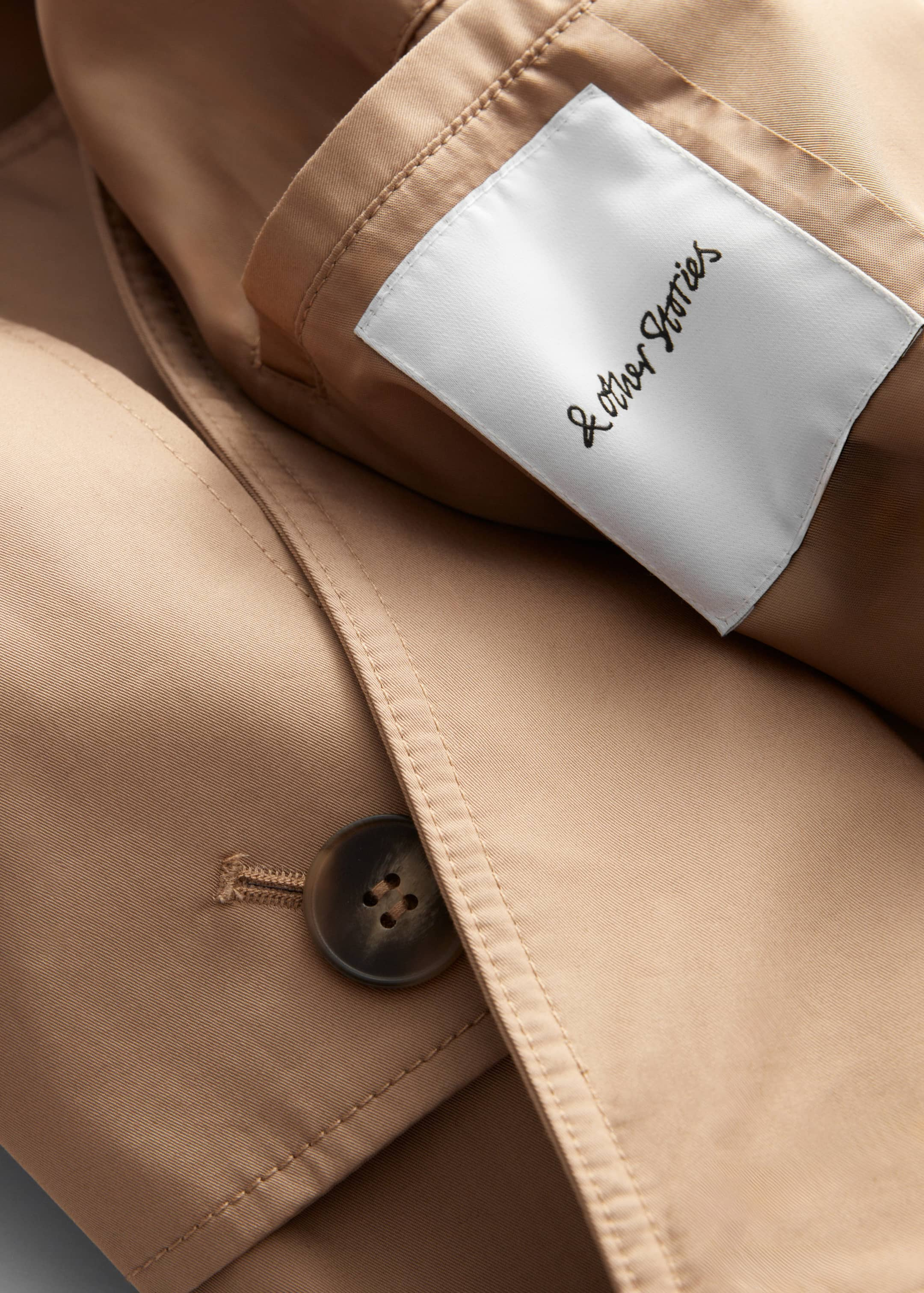 Belted Trench Coat - {{variantName}} - Descriptive Detail