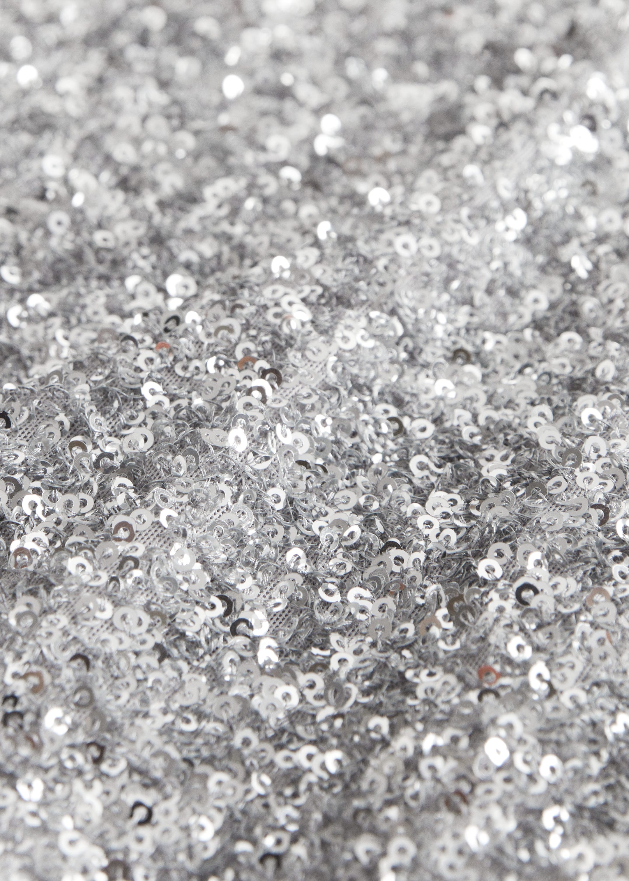 Fitted Sequin Mini Dress - {{variantName}} - Descriptive Detail