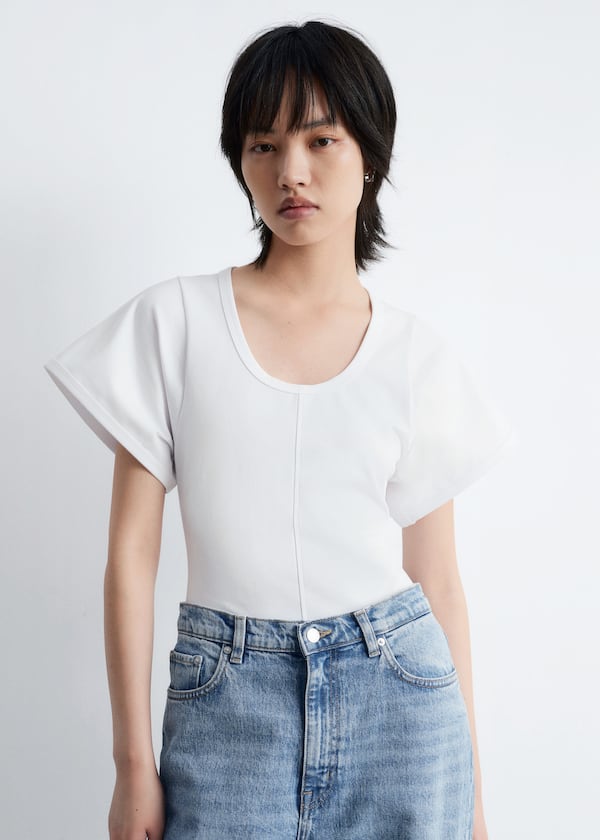 Scoop-Neck T-Shirt
