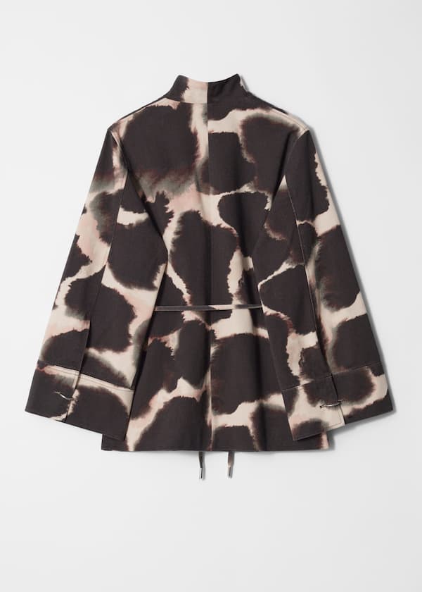 Tie-belt Kimono Jacket