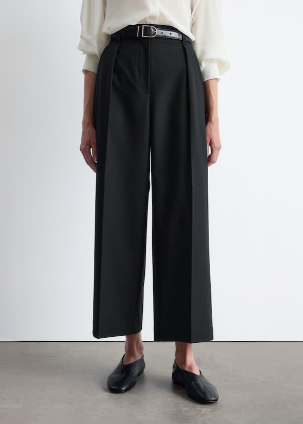Tailored Press-Crease Trousers