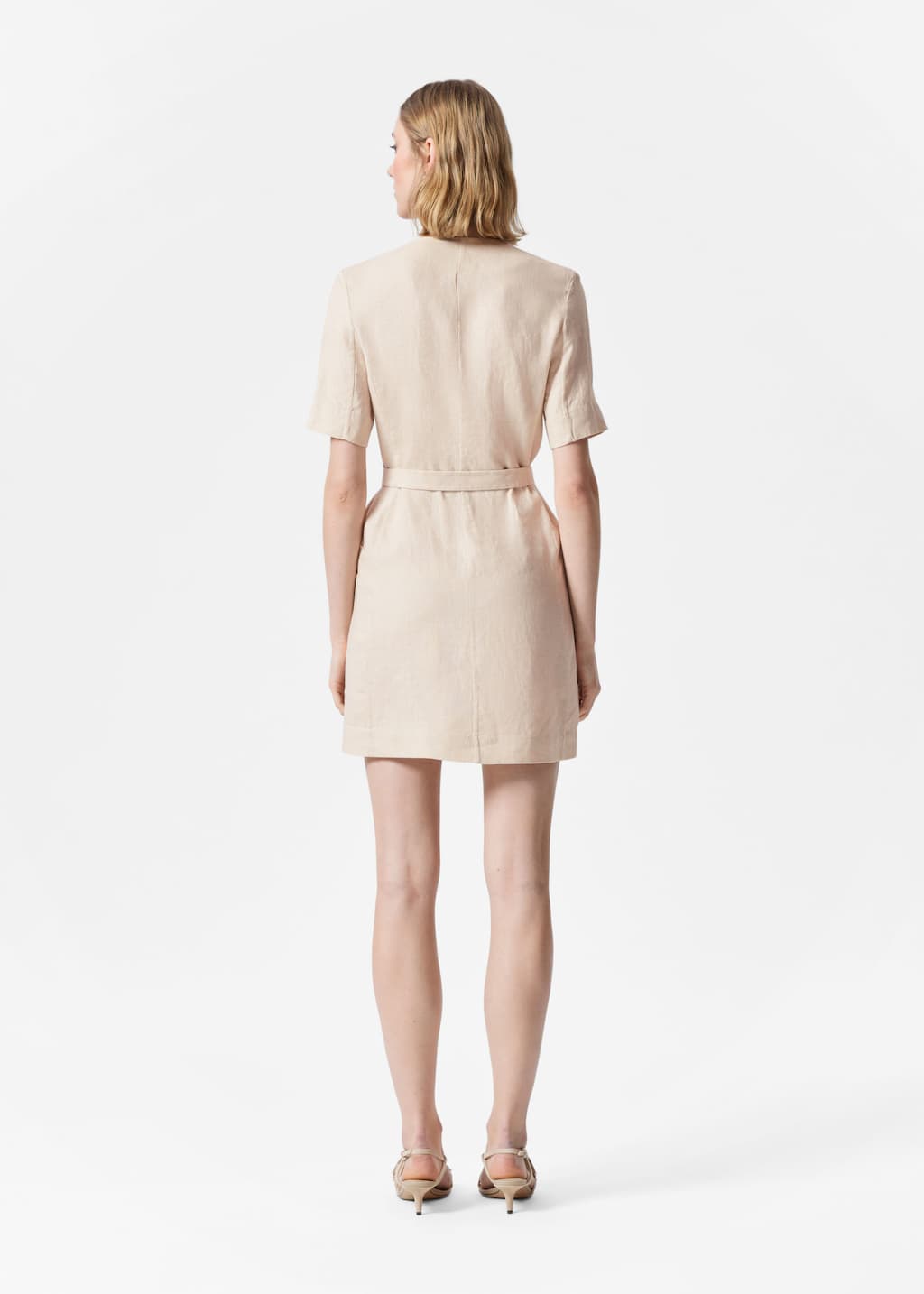 セール】VENIT / cotton linen washer dress(コットンリネン