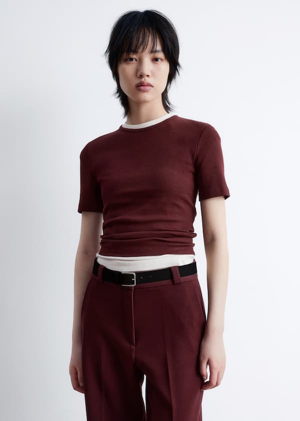 Ribbed T-Shirt