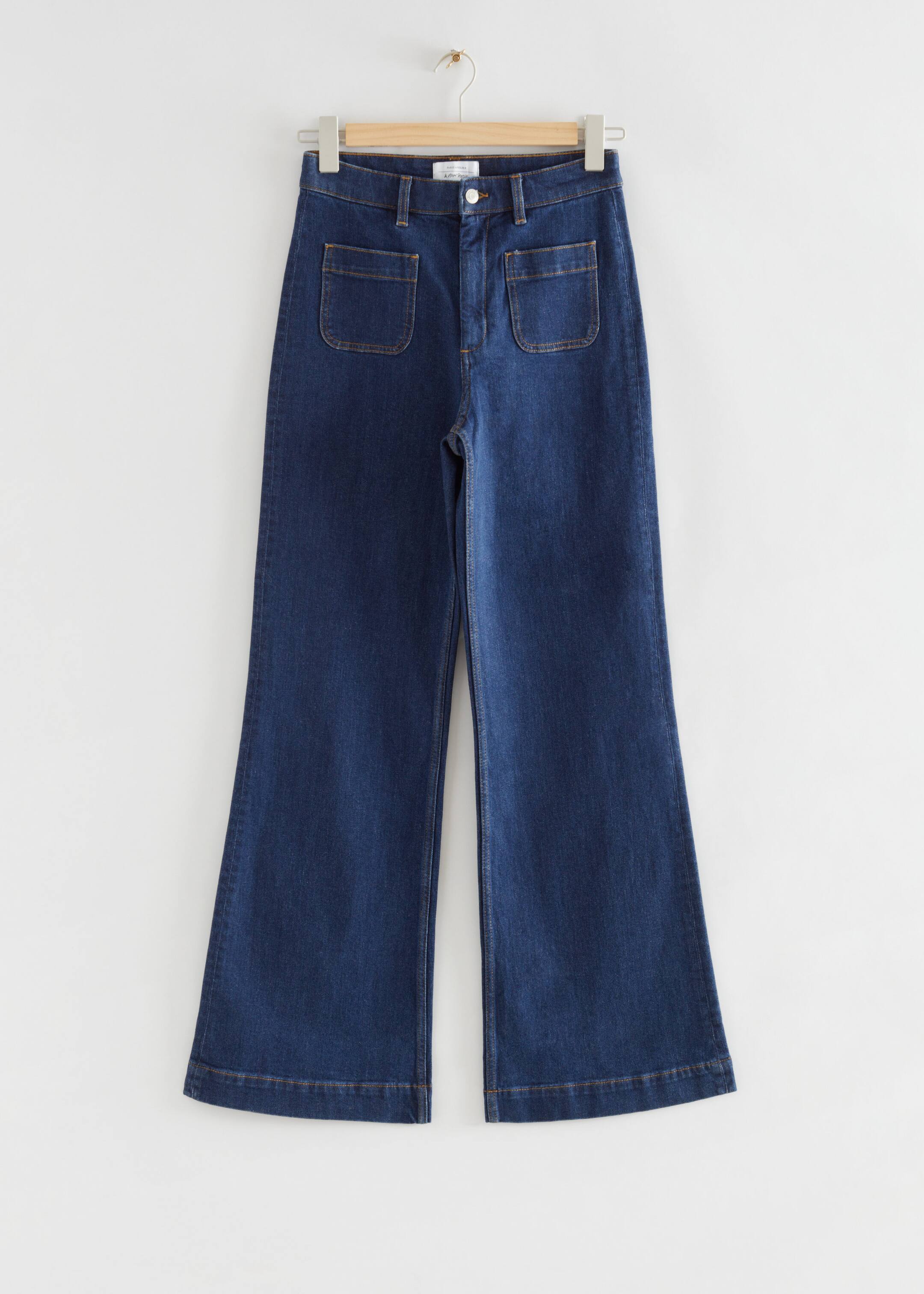 Flared Jeans - Mid Blue - Still Life