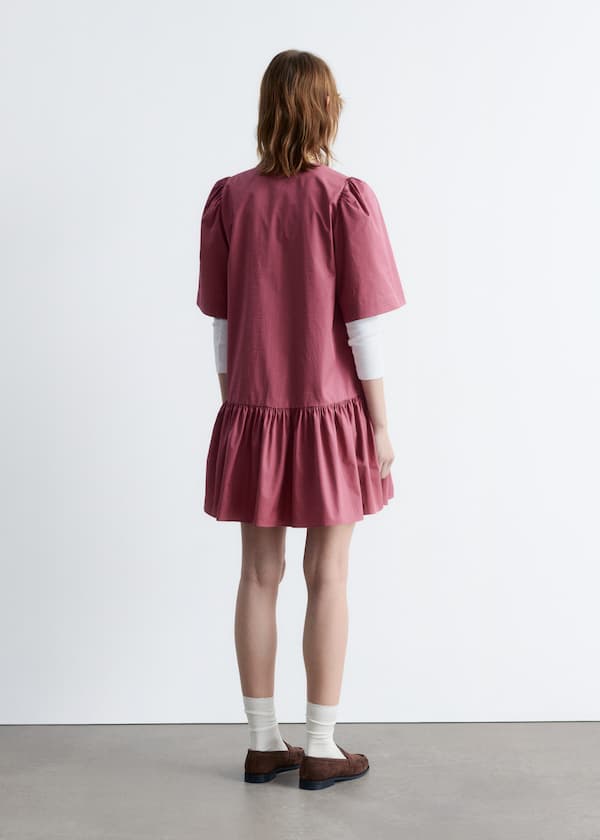 Peplum Mini Dress
