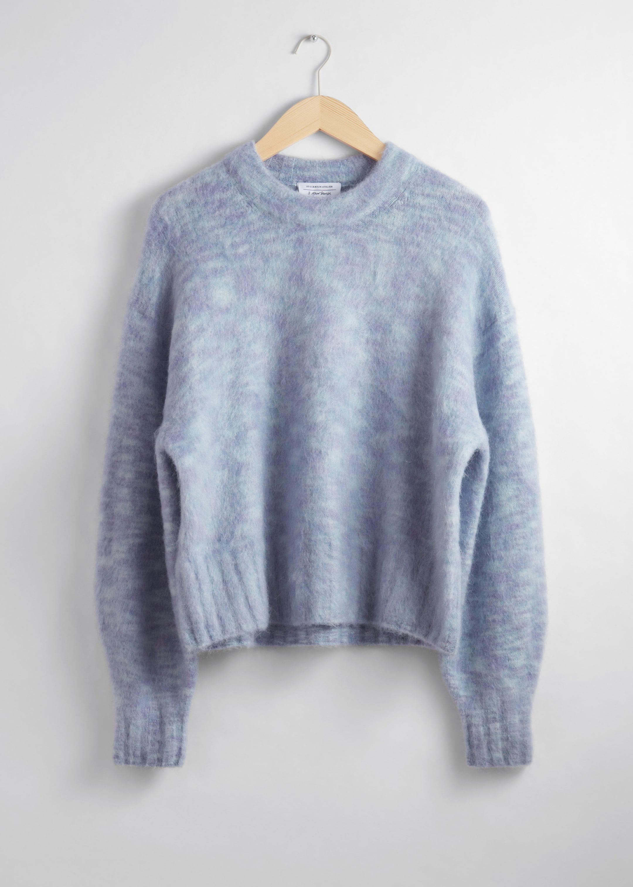 Pull oversize en maille - Bleu clair - Still Life