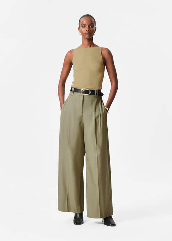 Pleated Trousers
