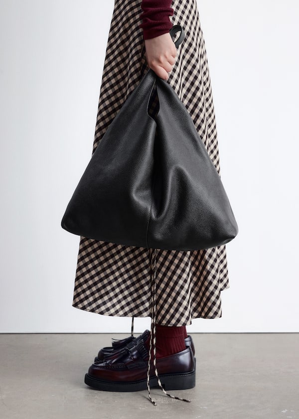 Large Leather Tote Bag