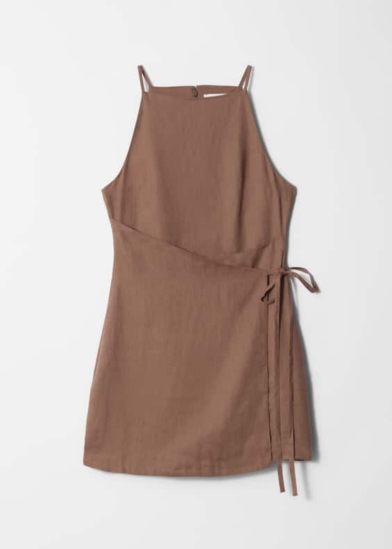 Linen Mini Dress