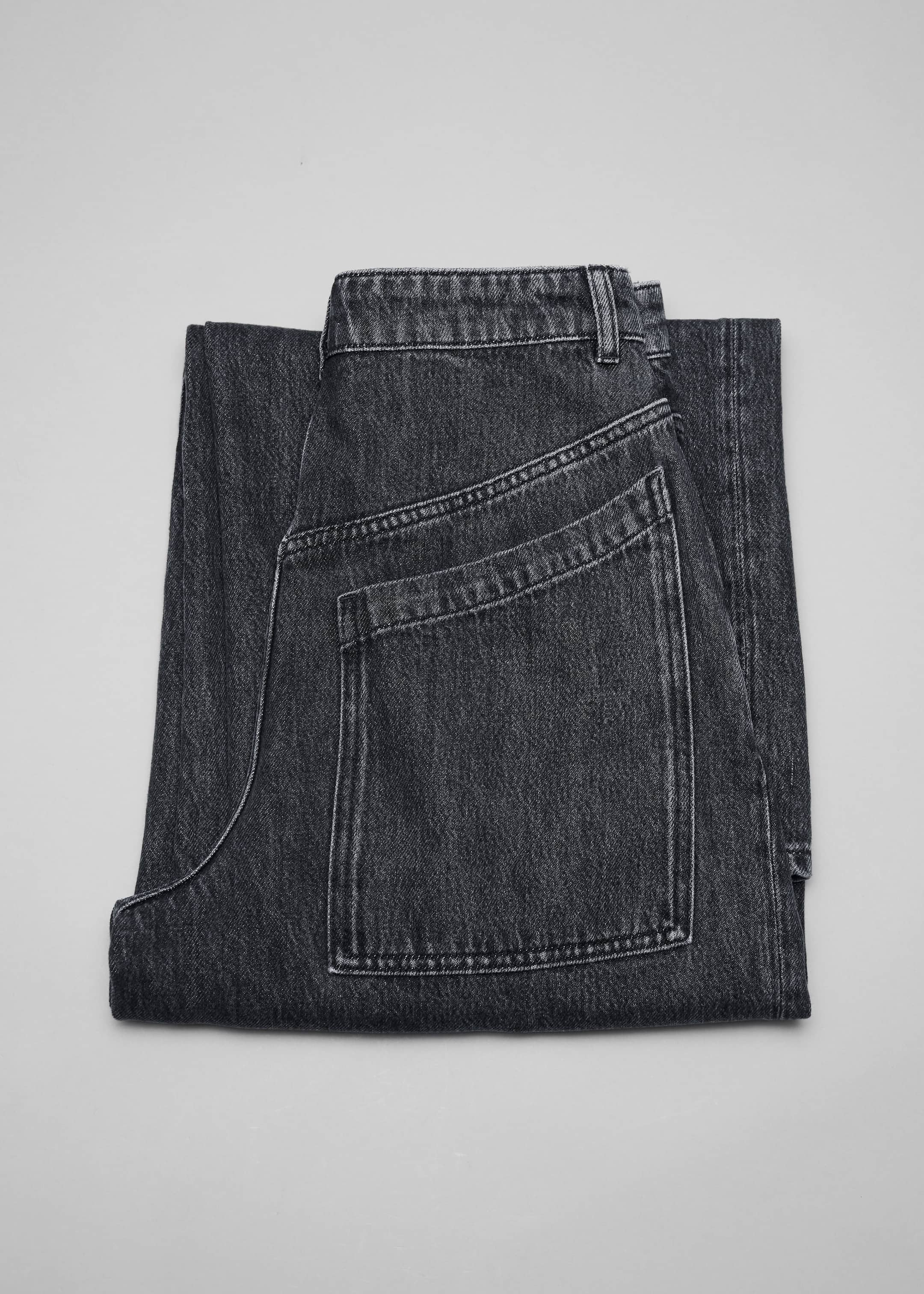 Wide Baggy Jeans - {{variantName}} - Descriptive Detail