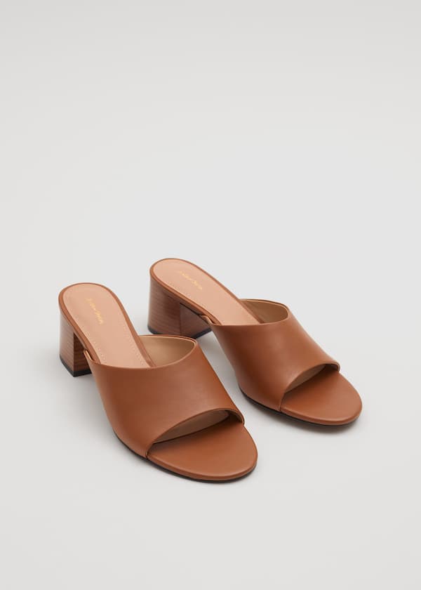 Classic Leather Mules
