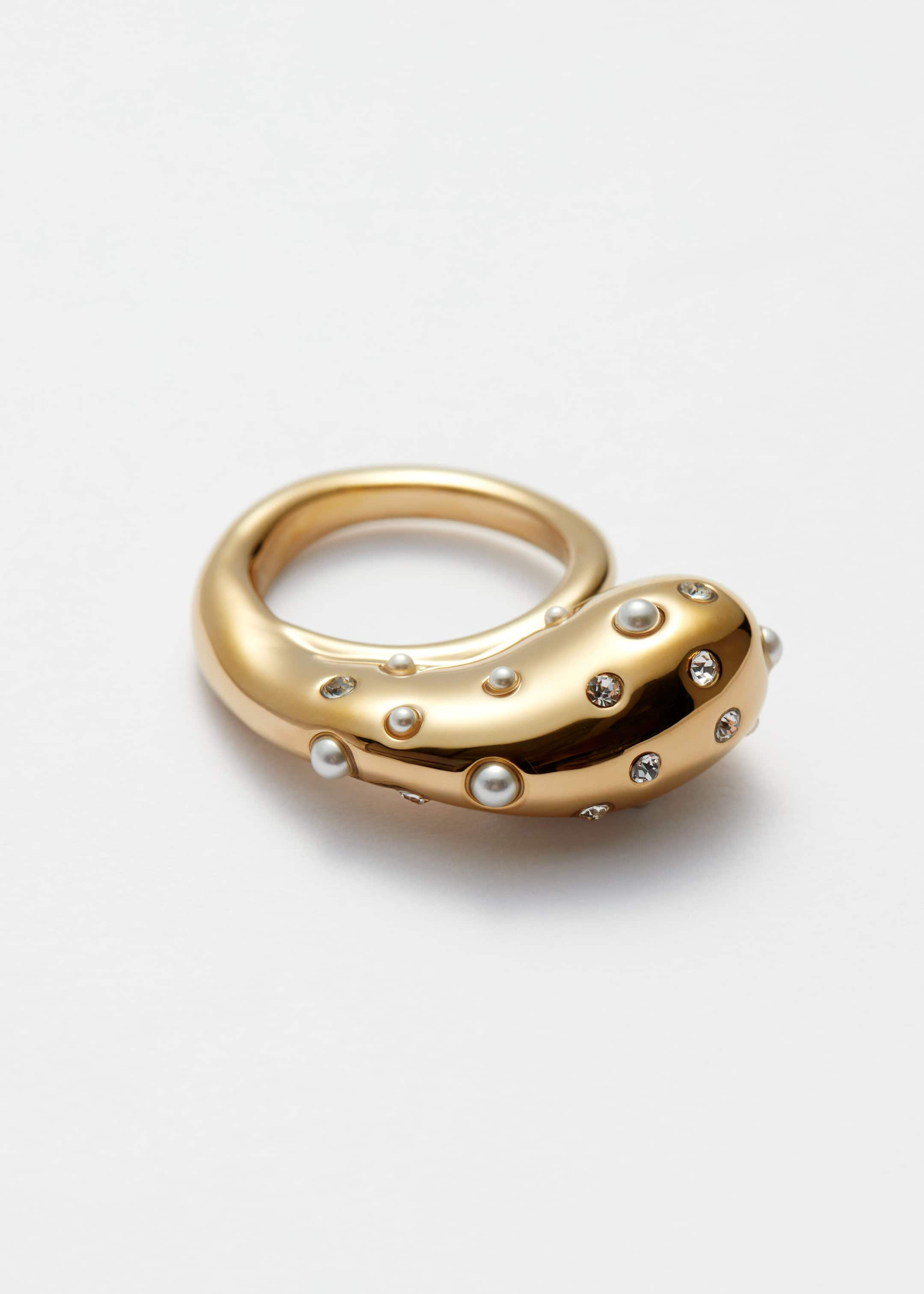 Image of Embellished Sculptural Ring