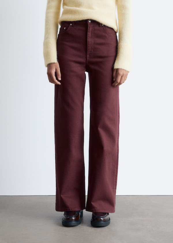 Wide-Leg Jeans