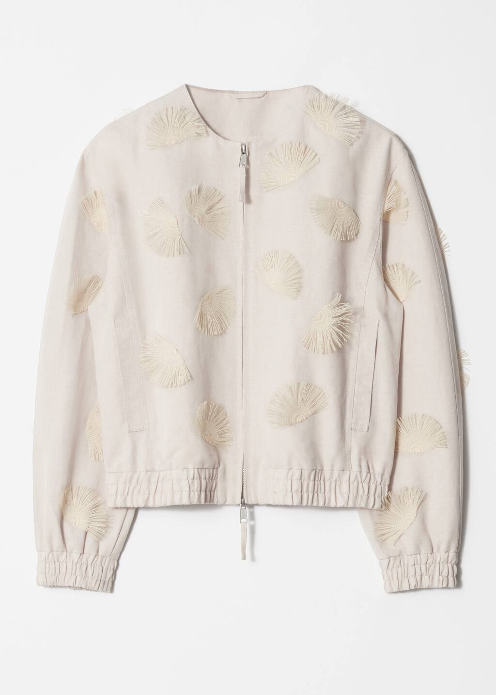Linen Blend Jacket - Sorbet main image 1