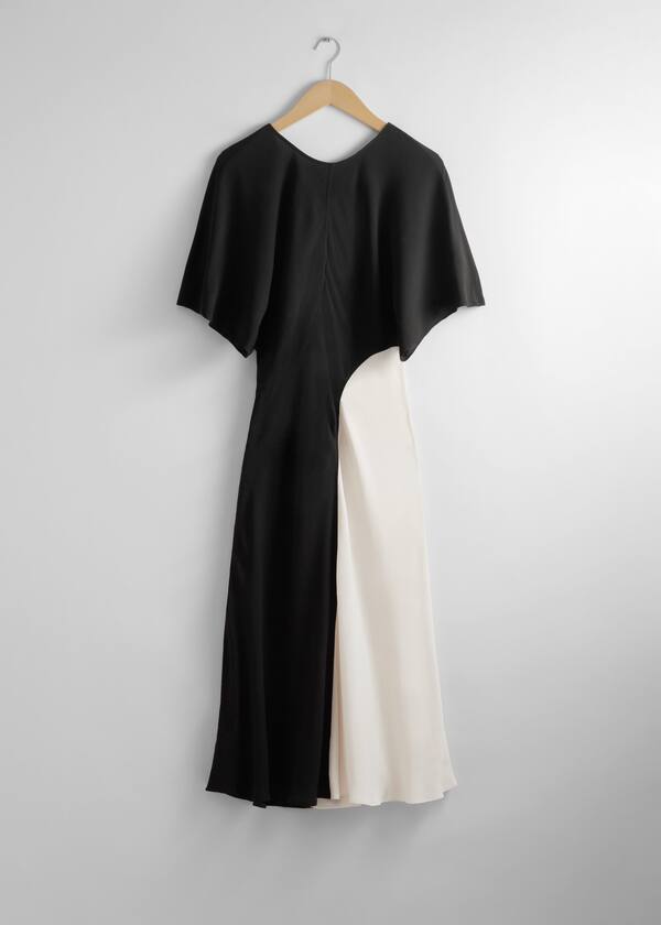 Satin Midi Dress