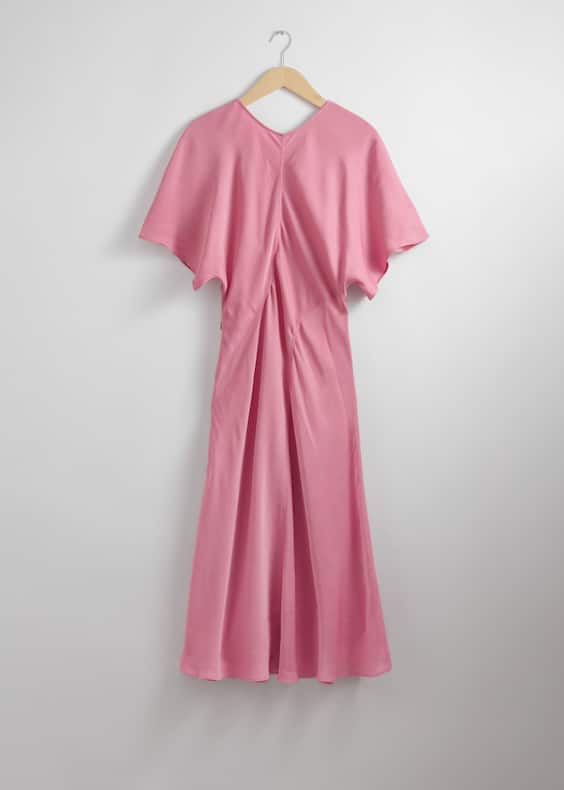 Satin Midi Dress