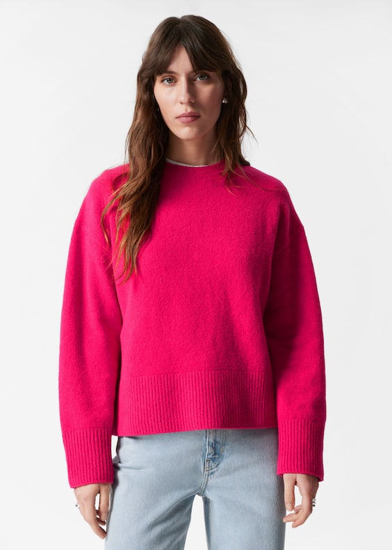 Relaxed Fit Knitted Sweater
