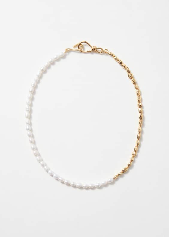 Short Irregular Bead Necklace