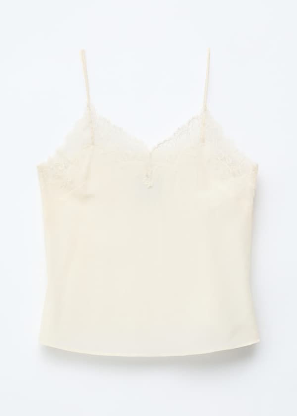 Silk Camisole Top