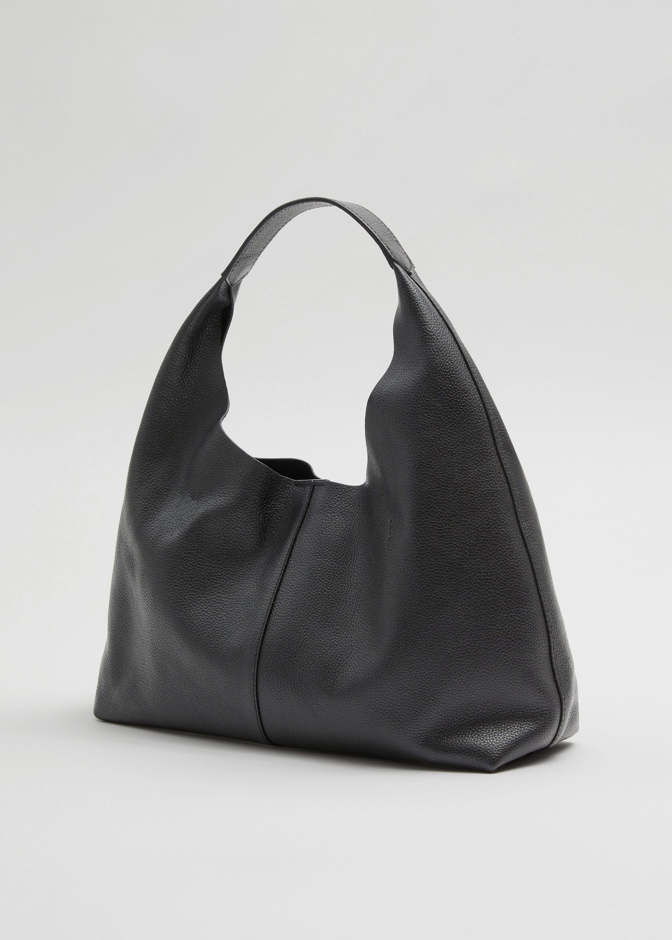 Classic Leather Tote - Black - Still Life