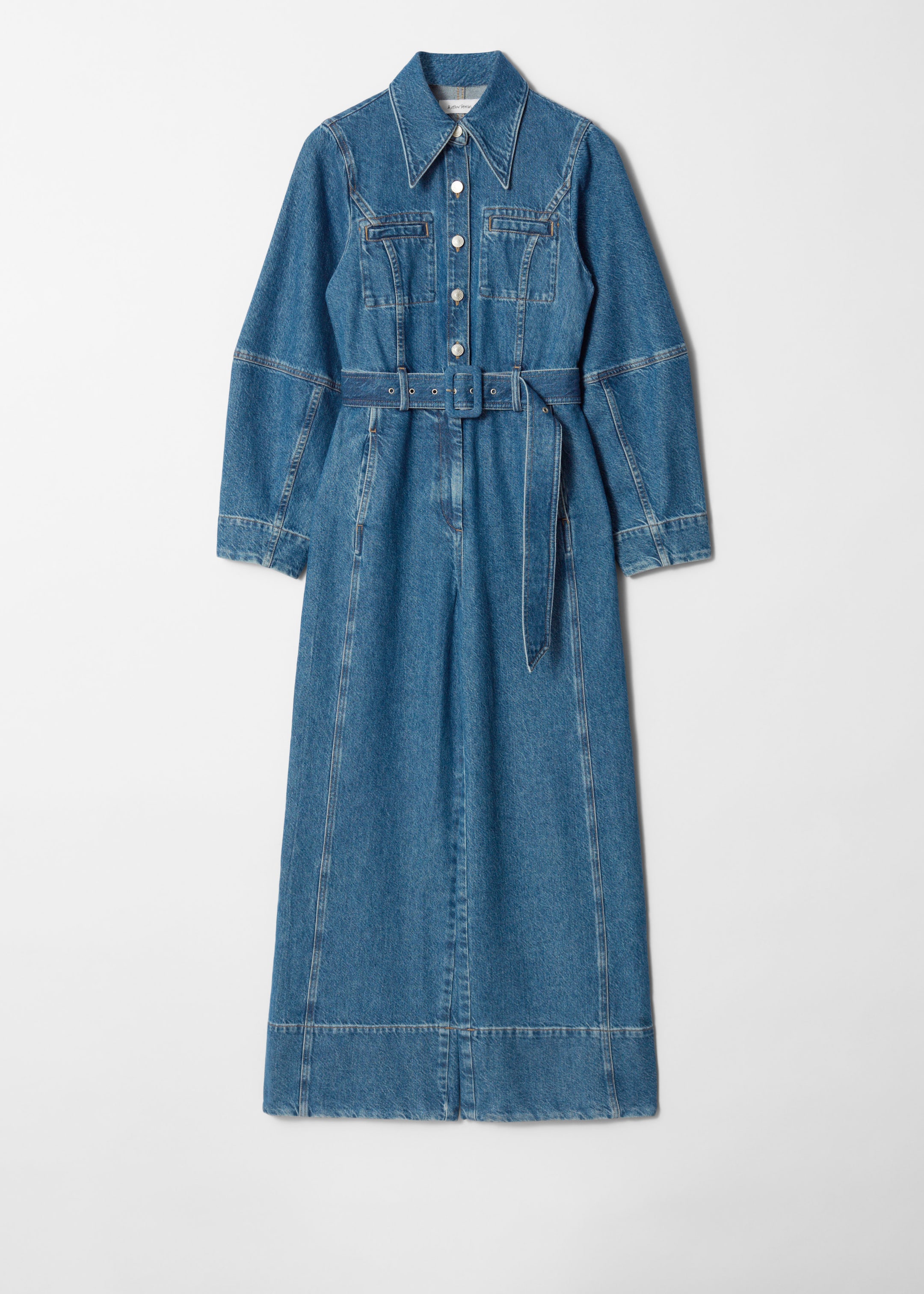 Image of Denim Jumpsuit