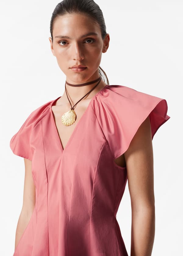 Flared Mini Dress