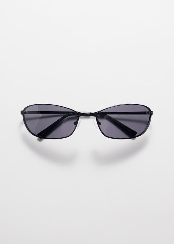 Wire-frame Oval Sunglasses