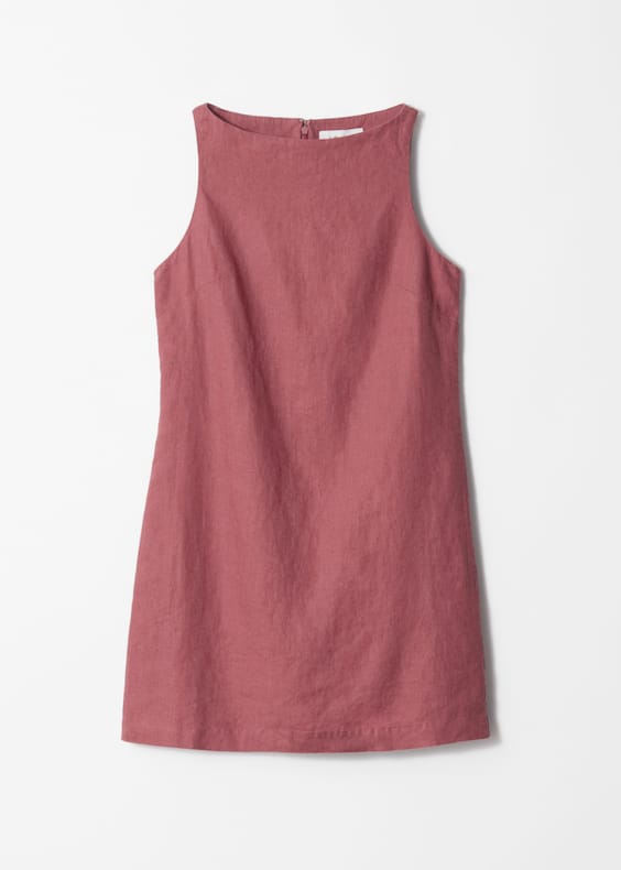 Linen Mini Dress