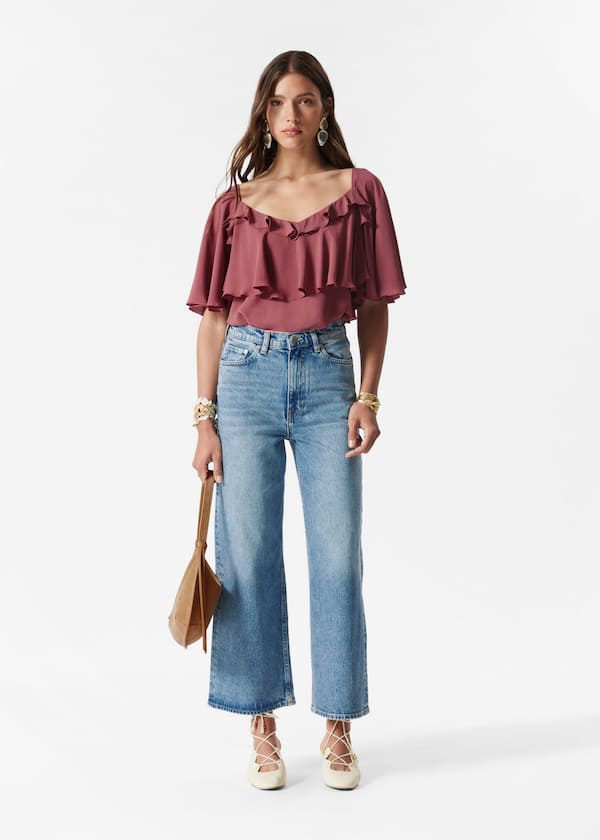 Ruffle Blouse
