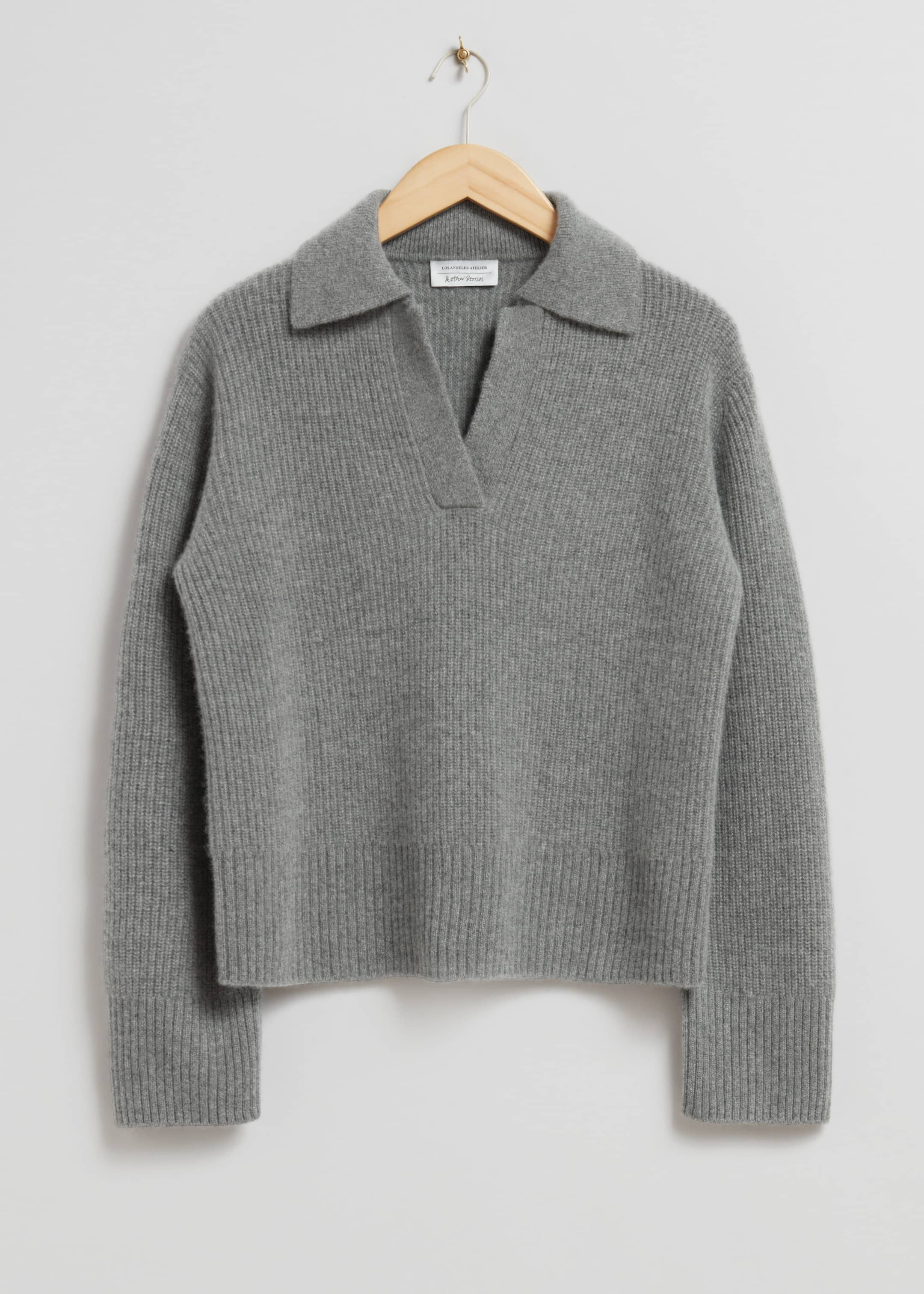 Collared Cashmere Jumper