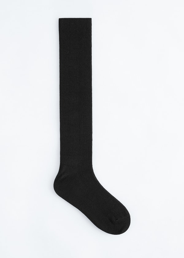 Soft Knee-High Wool Socks