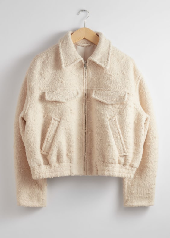 Oversized Zip Jacket