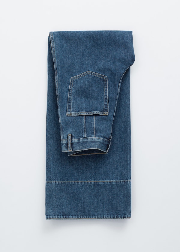 Long Wide-Leg Jeans
