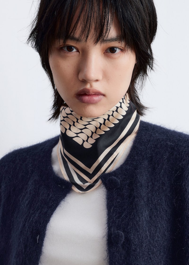 Knitted Mohair-Blend Cardigan