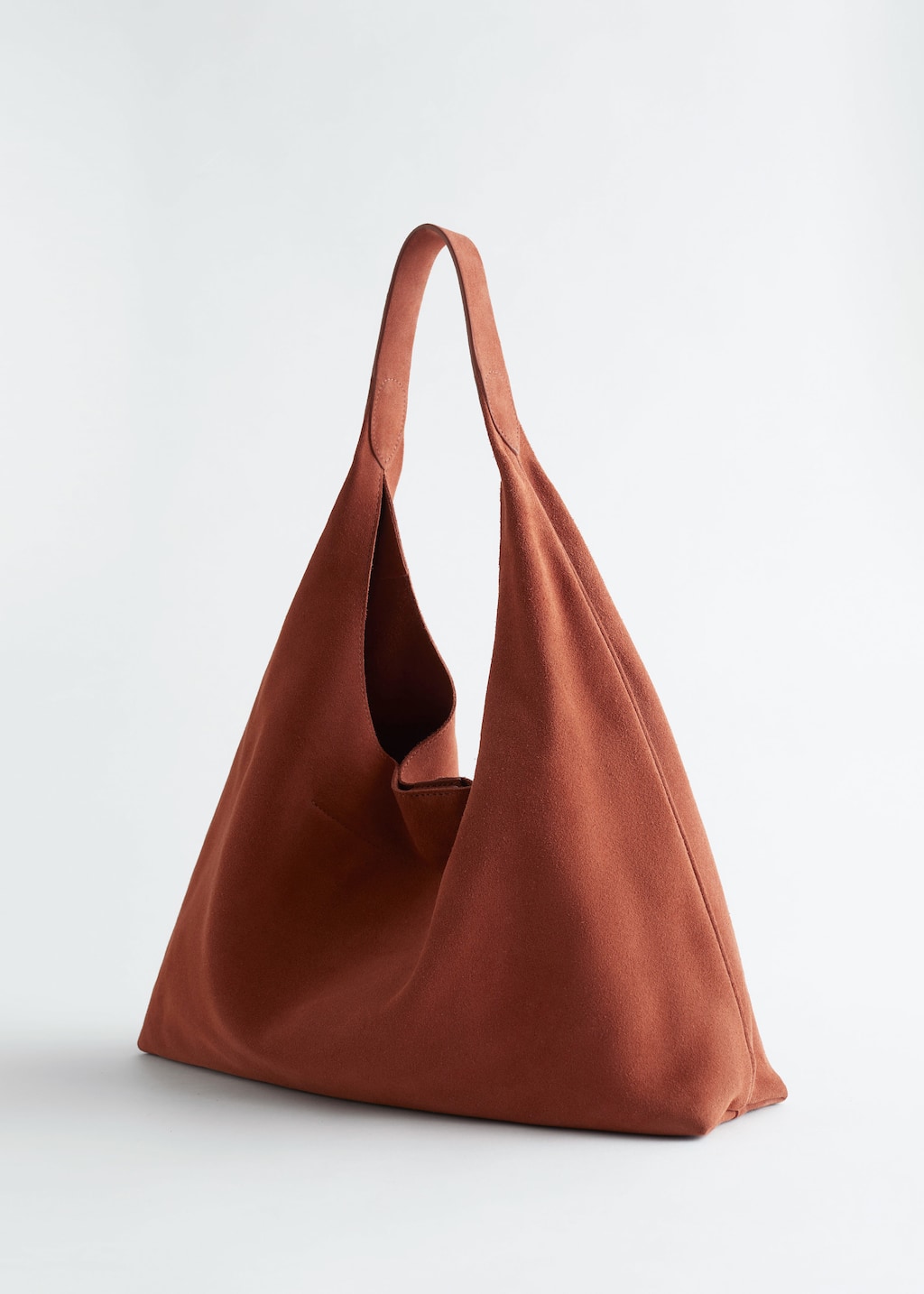 “& Other Stories” Large Suede Tote Cognac 127eec71ff1935f47d1429916207eb
