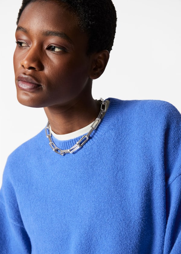Relaxed Fit Knitted Sweater