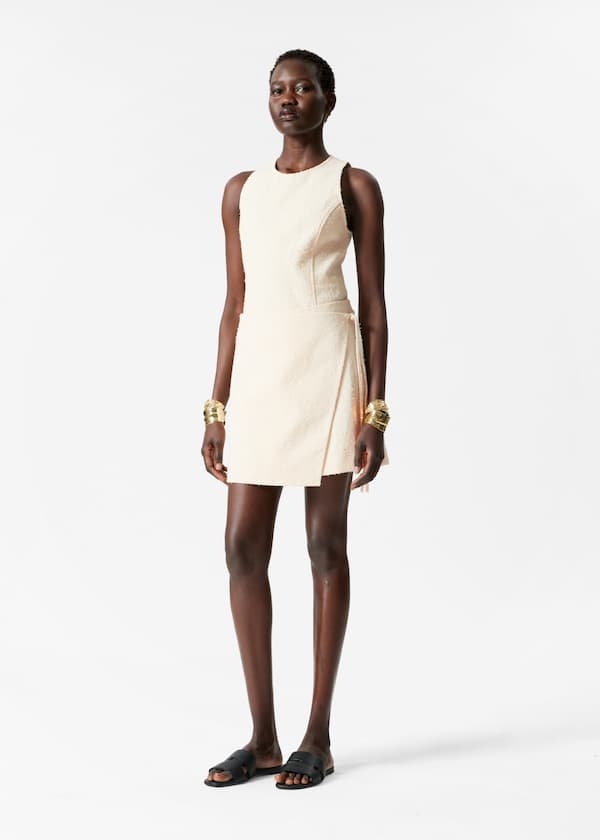 Wrap Mini Skirt