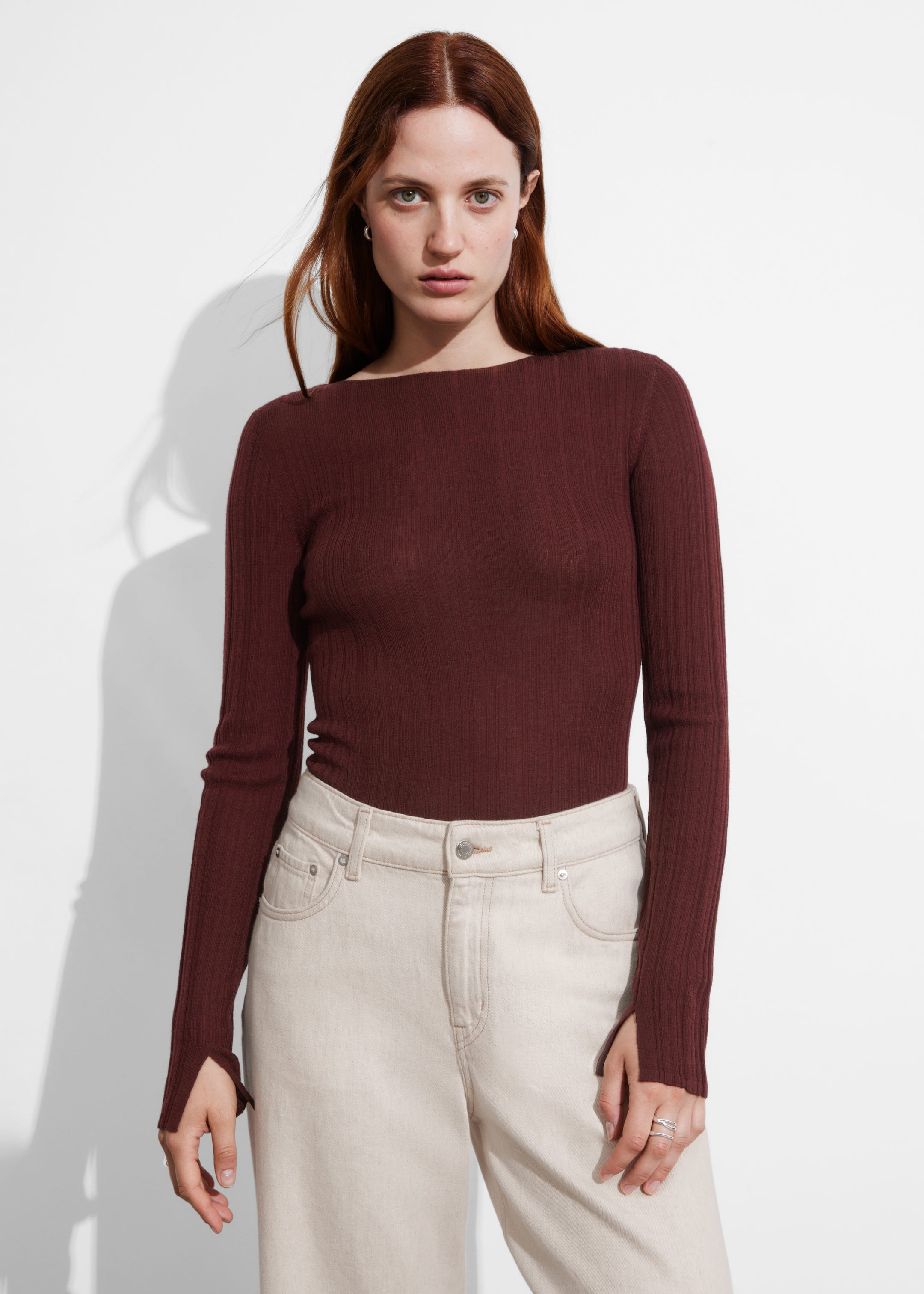 Image of Sheer Merino Top