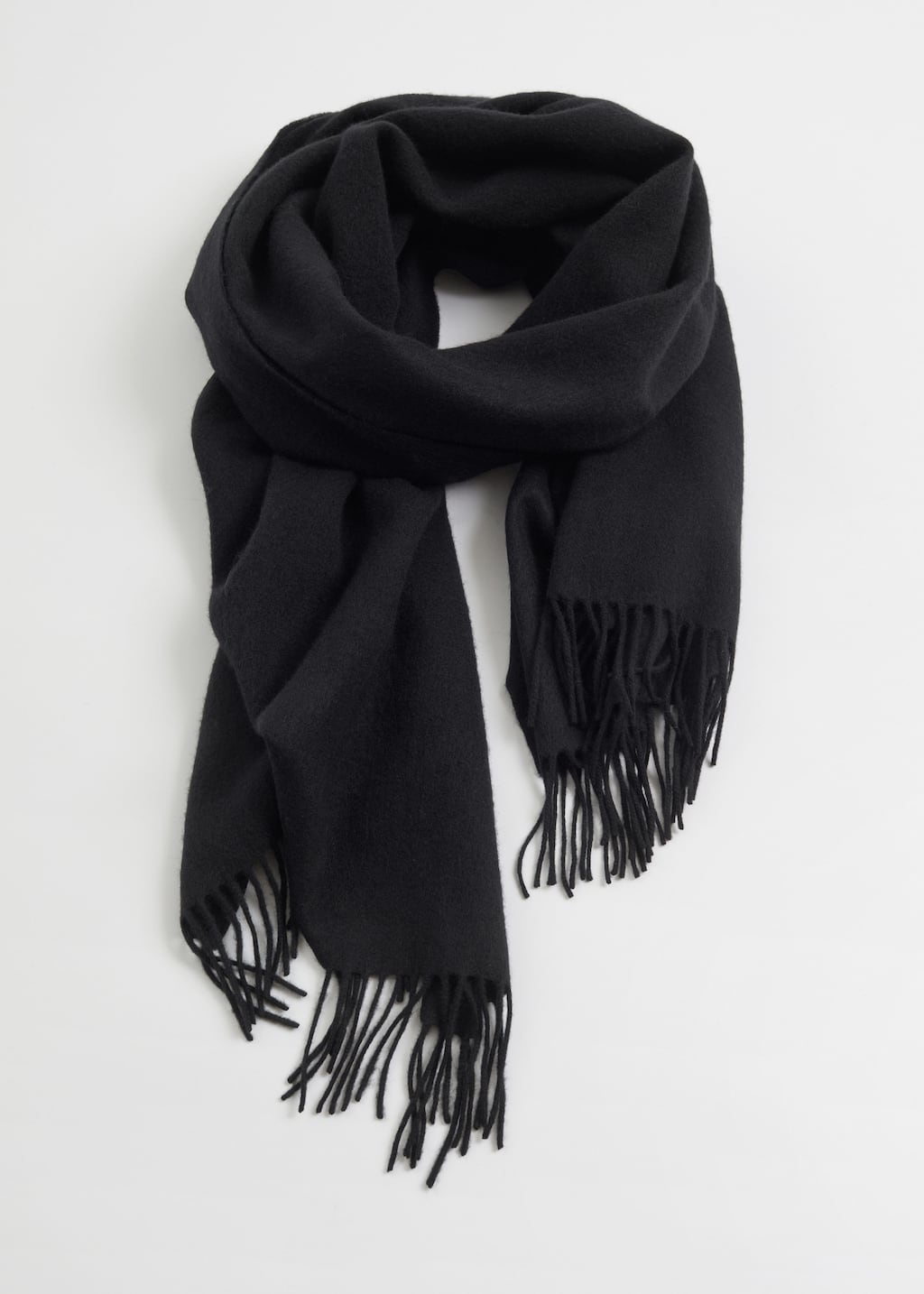 【ANCELLM / アンセルム】 WOOL BLANKET SCARF ANCELLM WOOL BLANKET SCARF EX [GRAY×ORANGE] - Fresh Service
