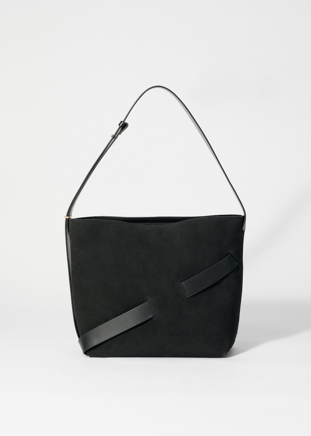 Suede Shoulder Bag - Brown - Shoulderbags - & Other Stories