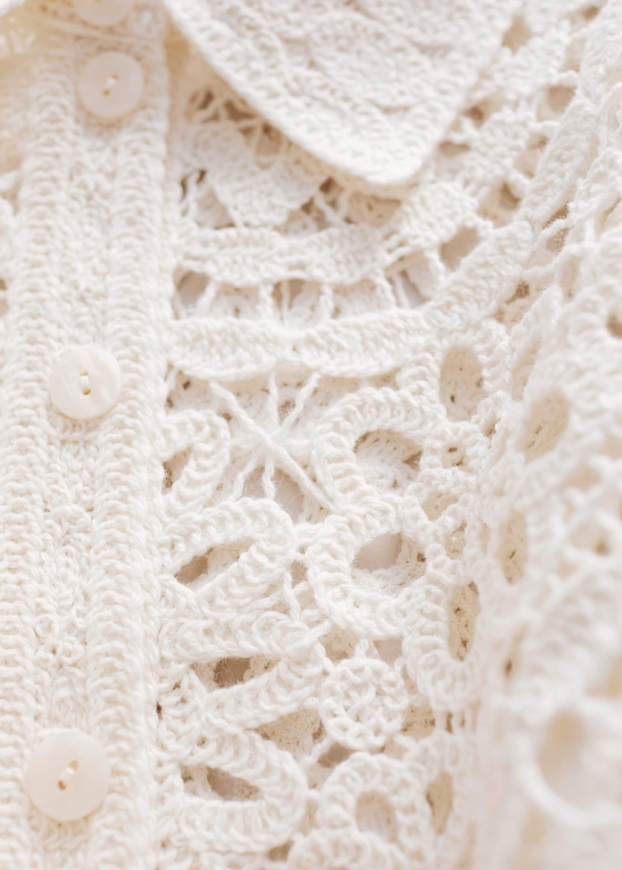 Chemise crochetée - {{variantName}} - Descriptive Detail