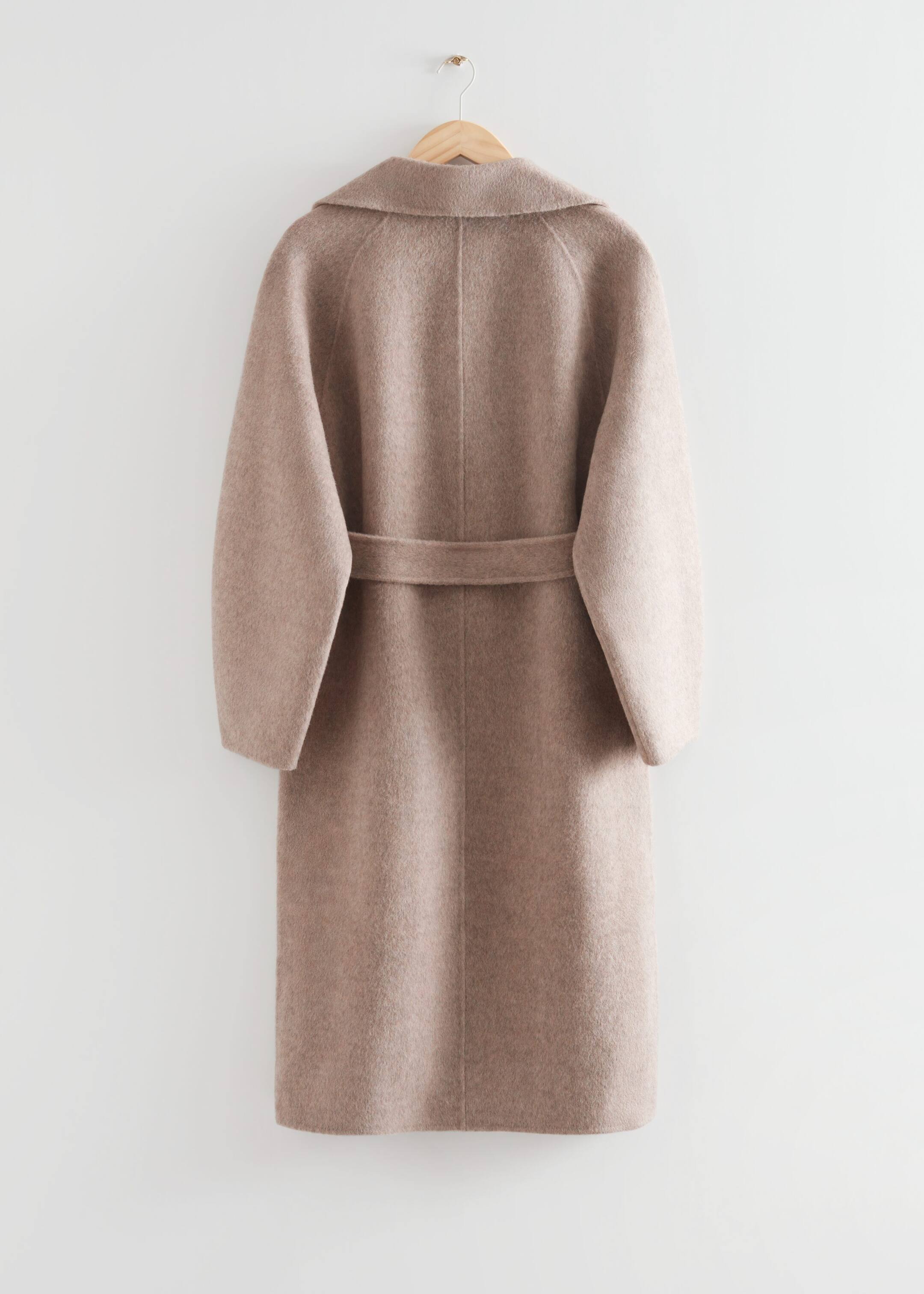 Other stories oversized belted wool coat online