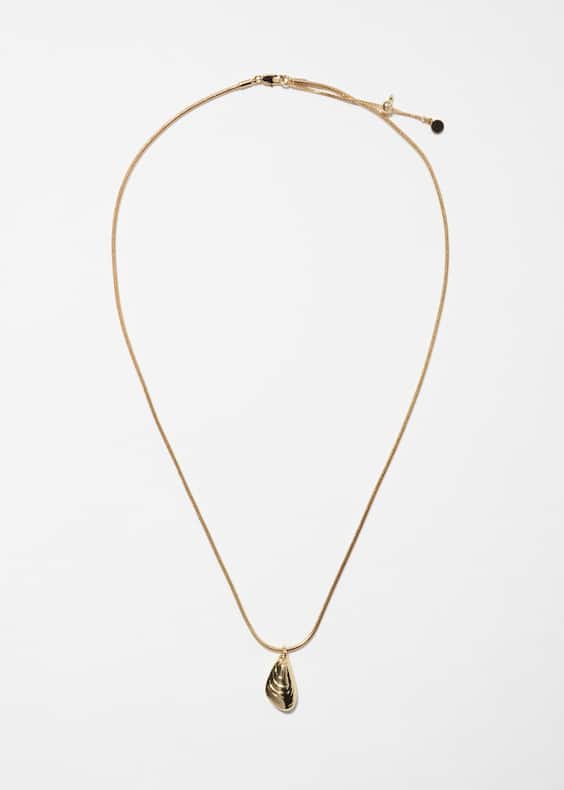 Snake-Chain Pendant Necklace