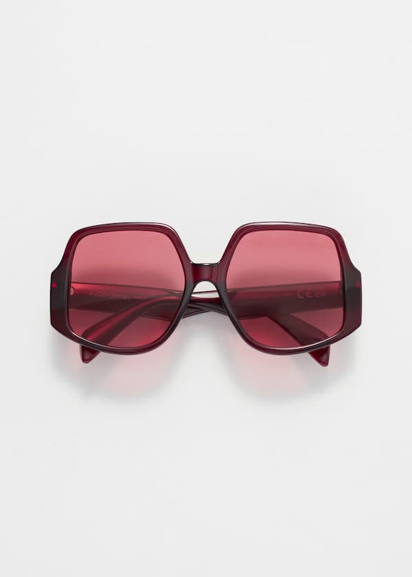 Oversized Square-Frame Sunglasses