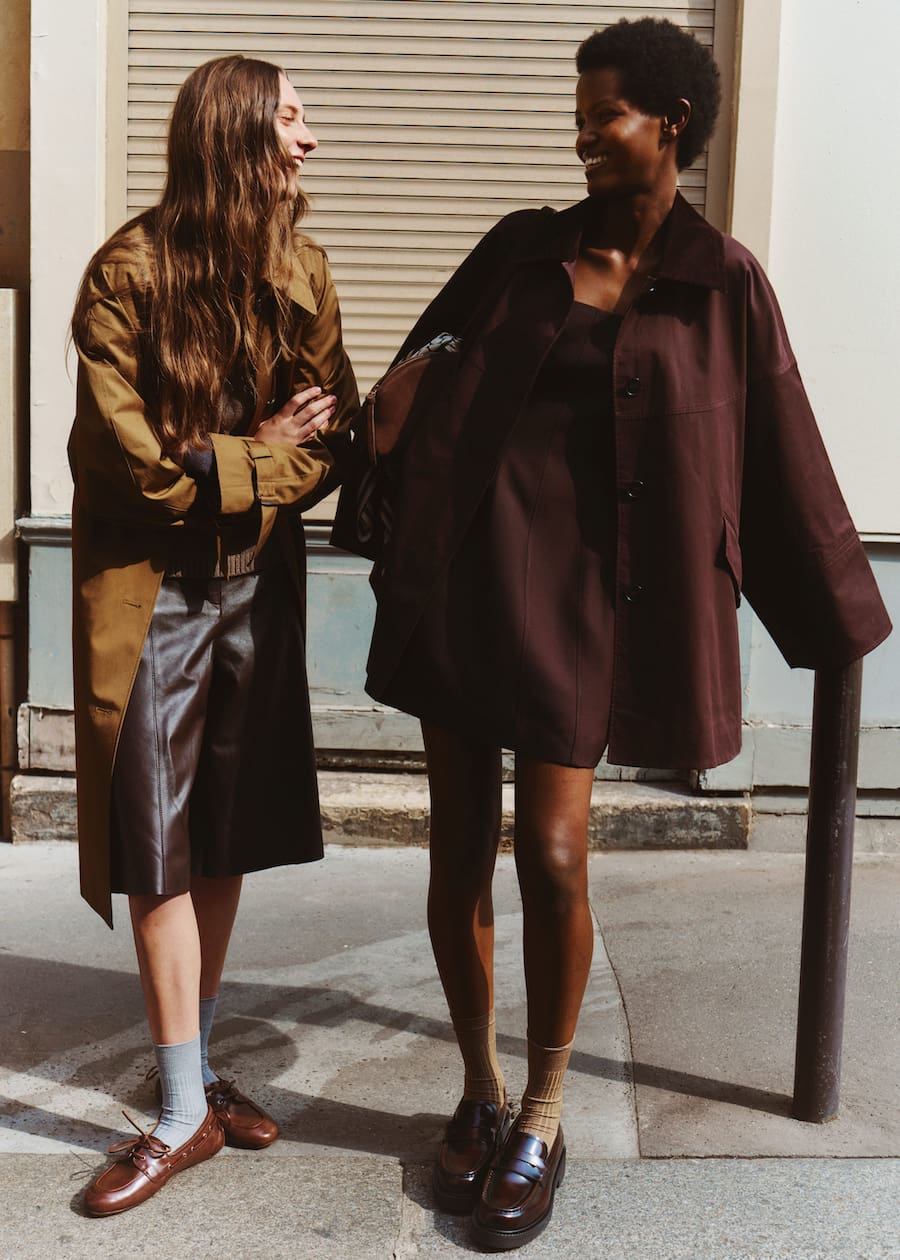 Oversized A-line Country Jacket