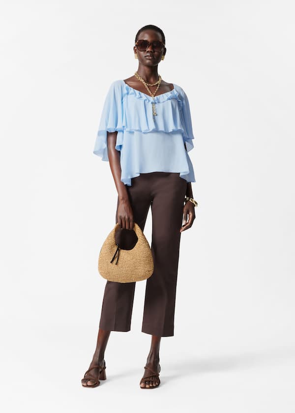 Ruffle Blouse